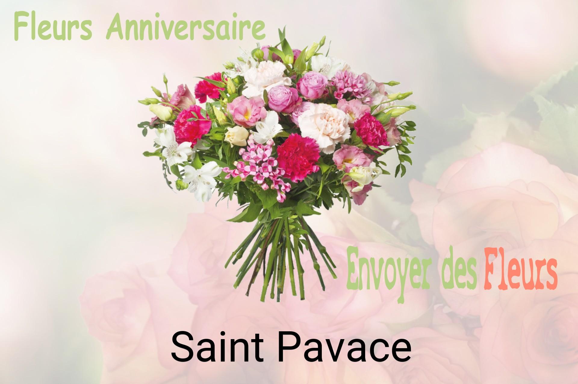 Bouquet de fleurs d’anniversaire livré à Saint-Pavace