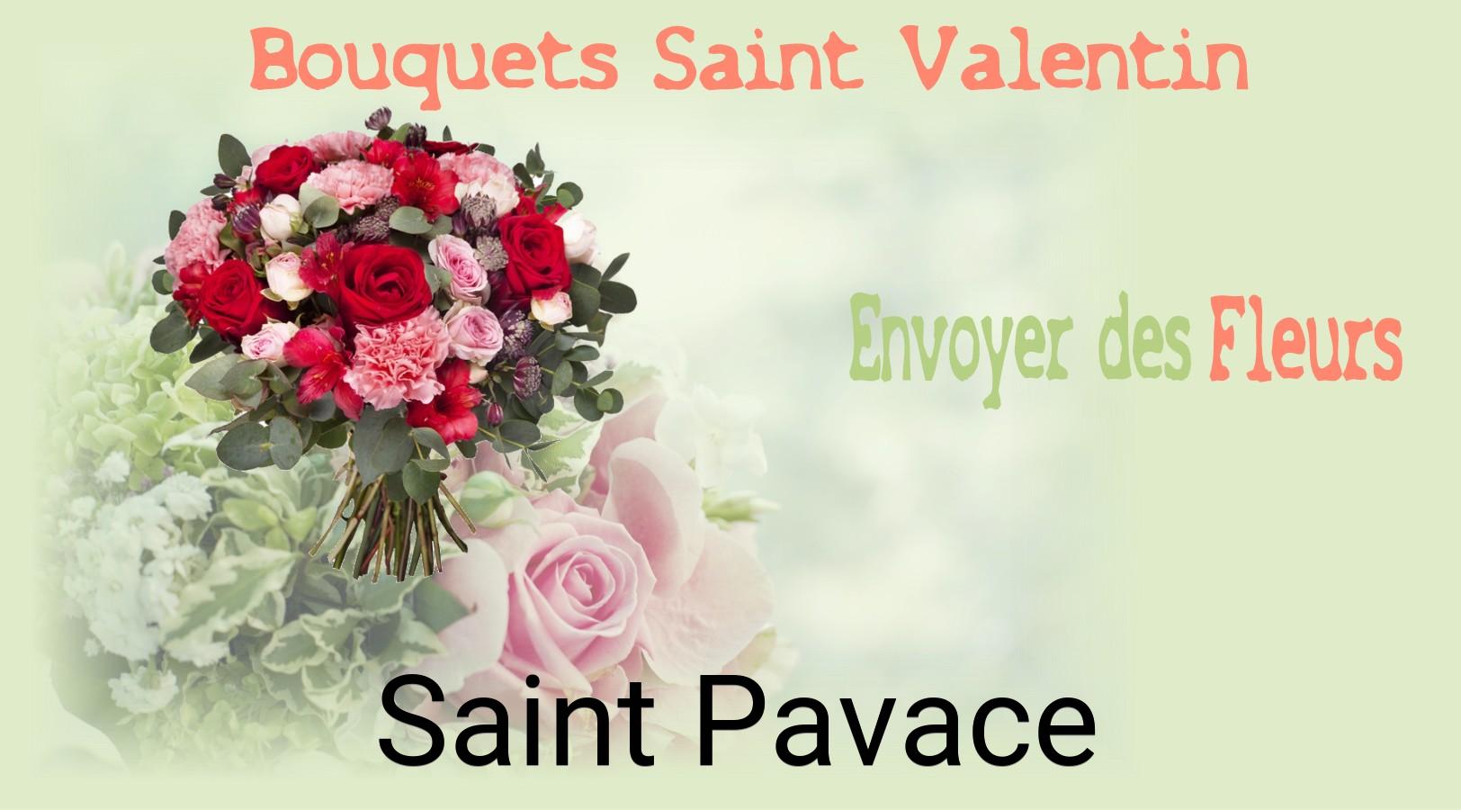 Roses de Saint-Valentin livrées à Saint-Pavace